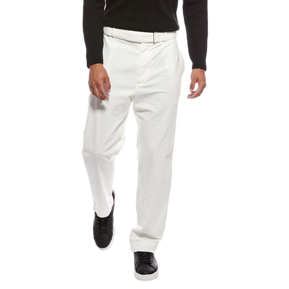 Officine Générale Mens Officine Generale Owen Corduroy Pant, White